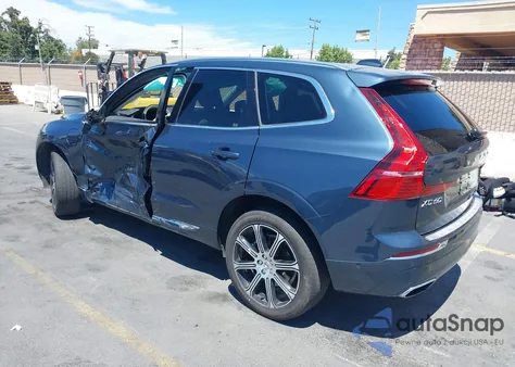 2021 Volvo Xc60 Recharge Plug-In Hybrid T8 Inscription из США, поврежденный, VIN YV4BR0DL8M1836543